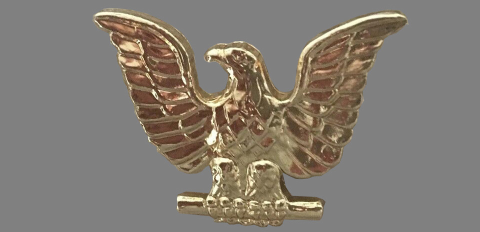 golden eagle pin